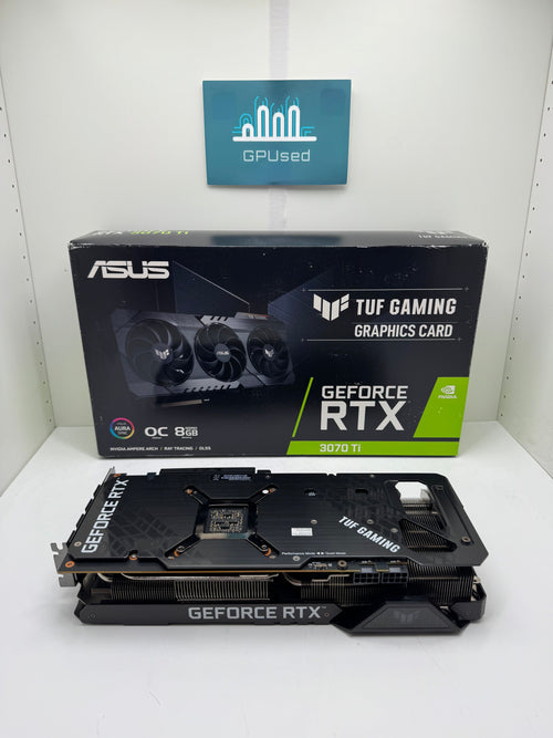 ASUS Nvidia GeForce RTX 3070 Ti Tuf Gaming 8GB GDDR6X - A - 10% Off (Was $269.99) - Premium Edition